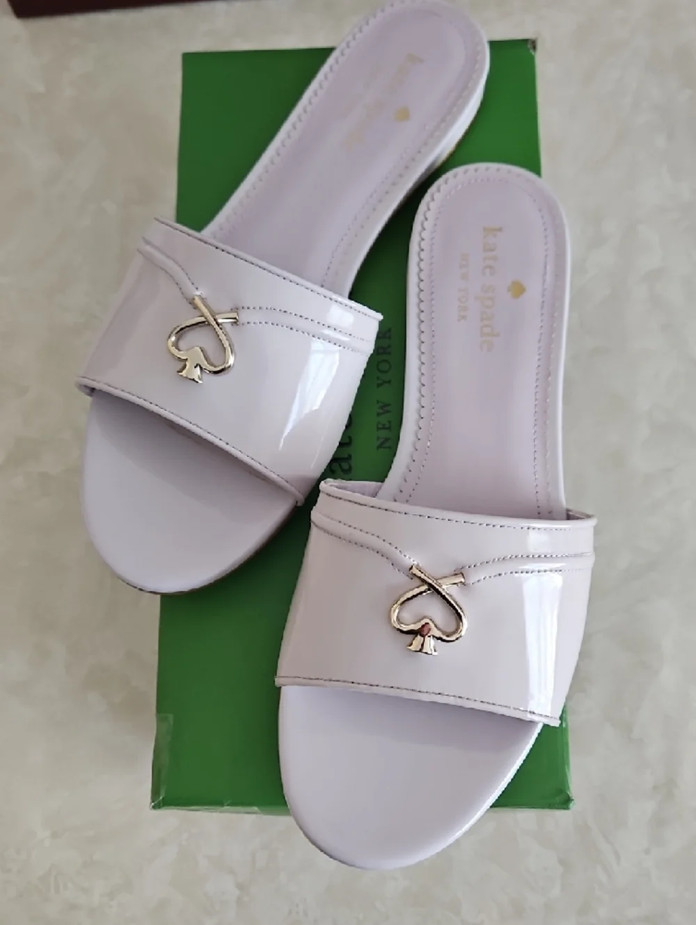 kate spade Kendra Slide Mules Shoes, Size 8.5B NWT.